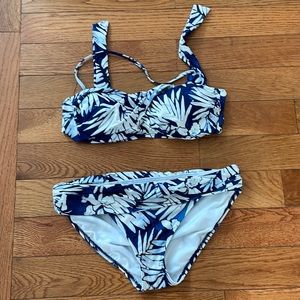 Ralph Lauren size 8 two piece bathing suit